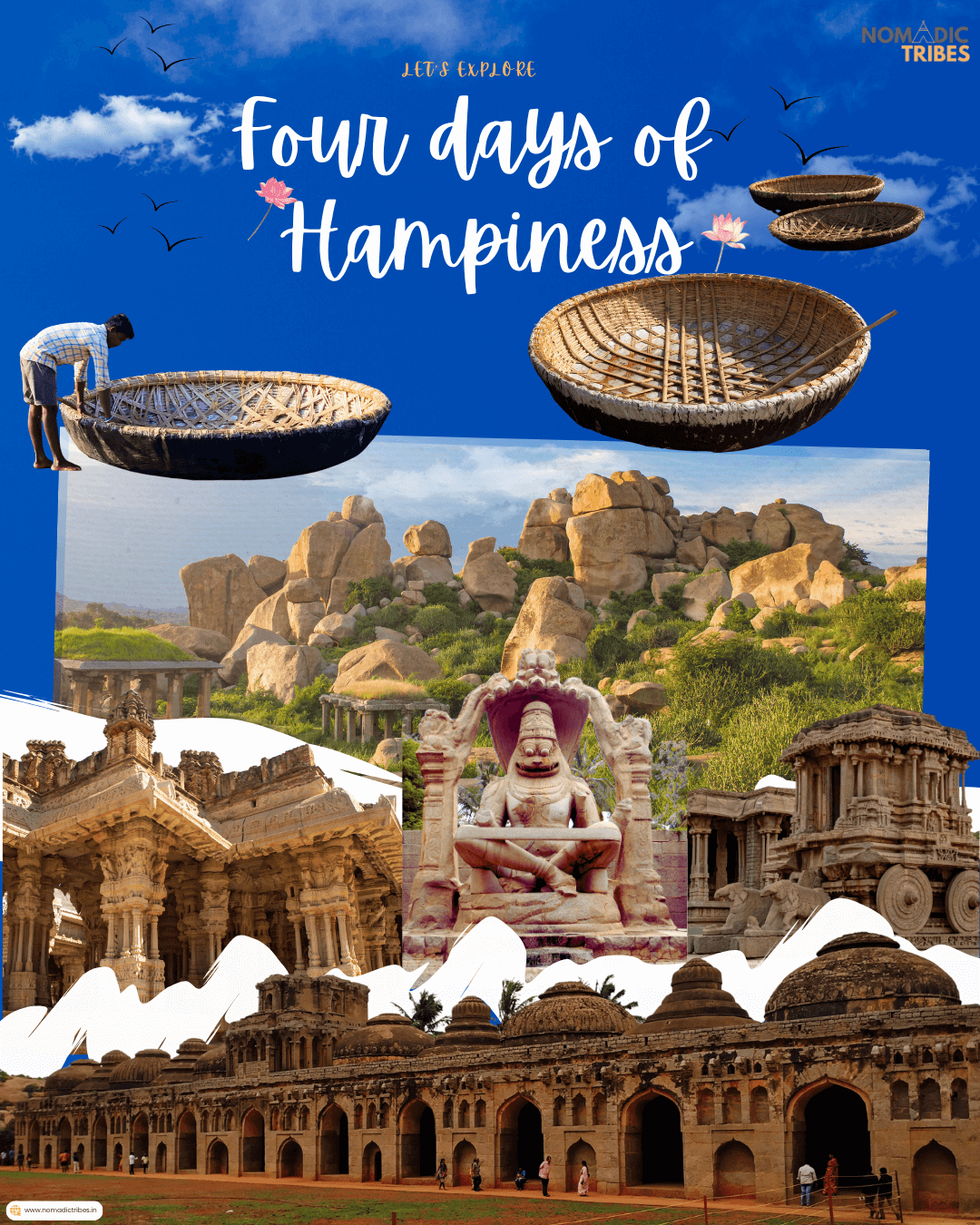 Hampi & Badami tour from Mumbai