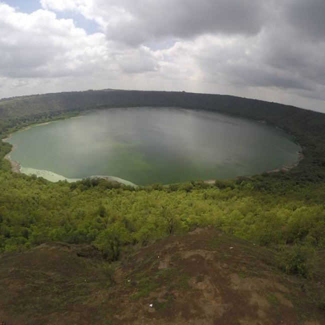 Lonar Crater in Maharashtra - Geological Wonder and Meteorite Impact Site